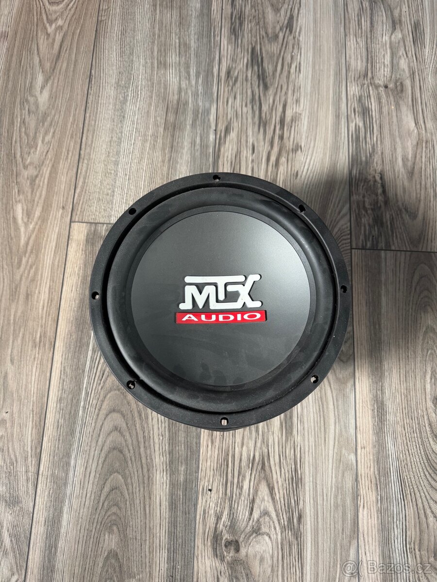 Zesilovač Crunch + Subwoofer MTX audio 250w