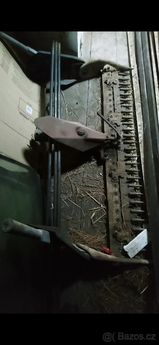 Lištova sekačka 140cm na mf70 plus unašeč