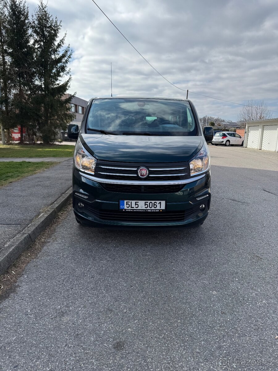 FIAT TALENTO 2018, 116.000 Km, 8 míst, klima, dlouhá verze