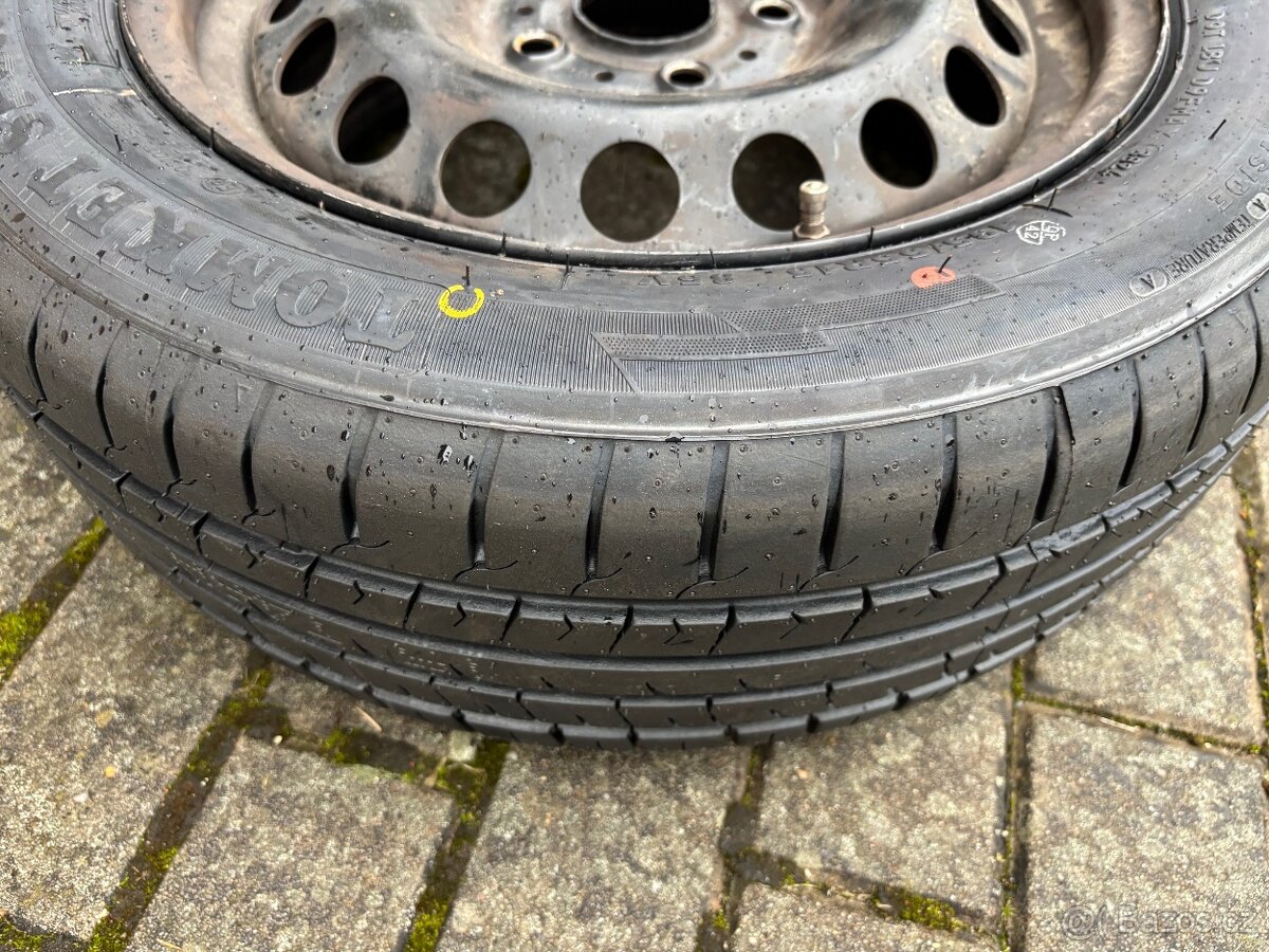 4x Nové pneu letní 195/55 R15 s s plecháčema zdarma