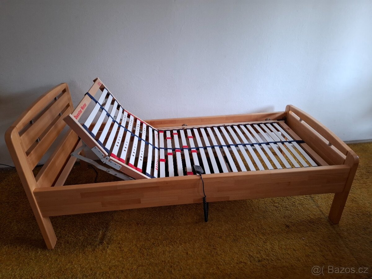Elektrická polohovací postel - Top stav