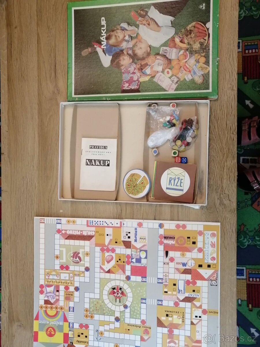 retro hra NÁKUP - kompletní