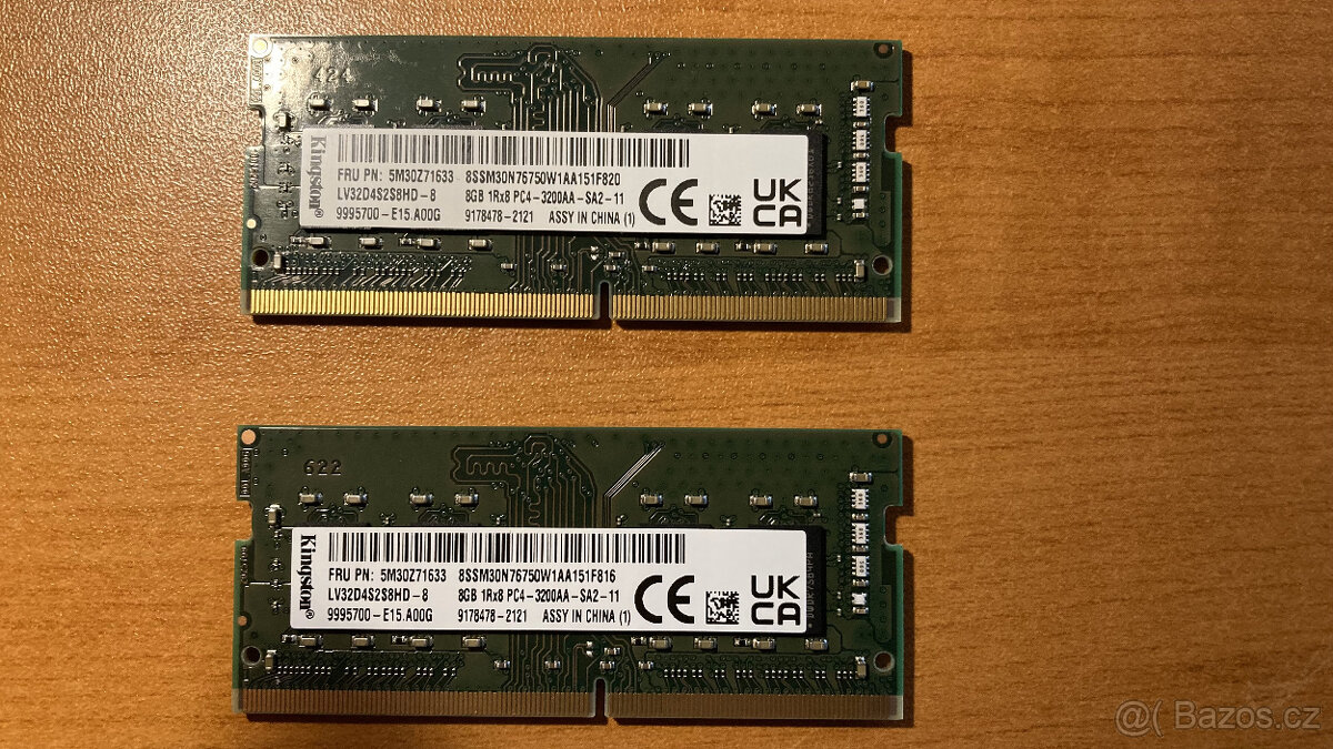 Kingston 2x 8GB 3200 RAM