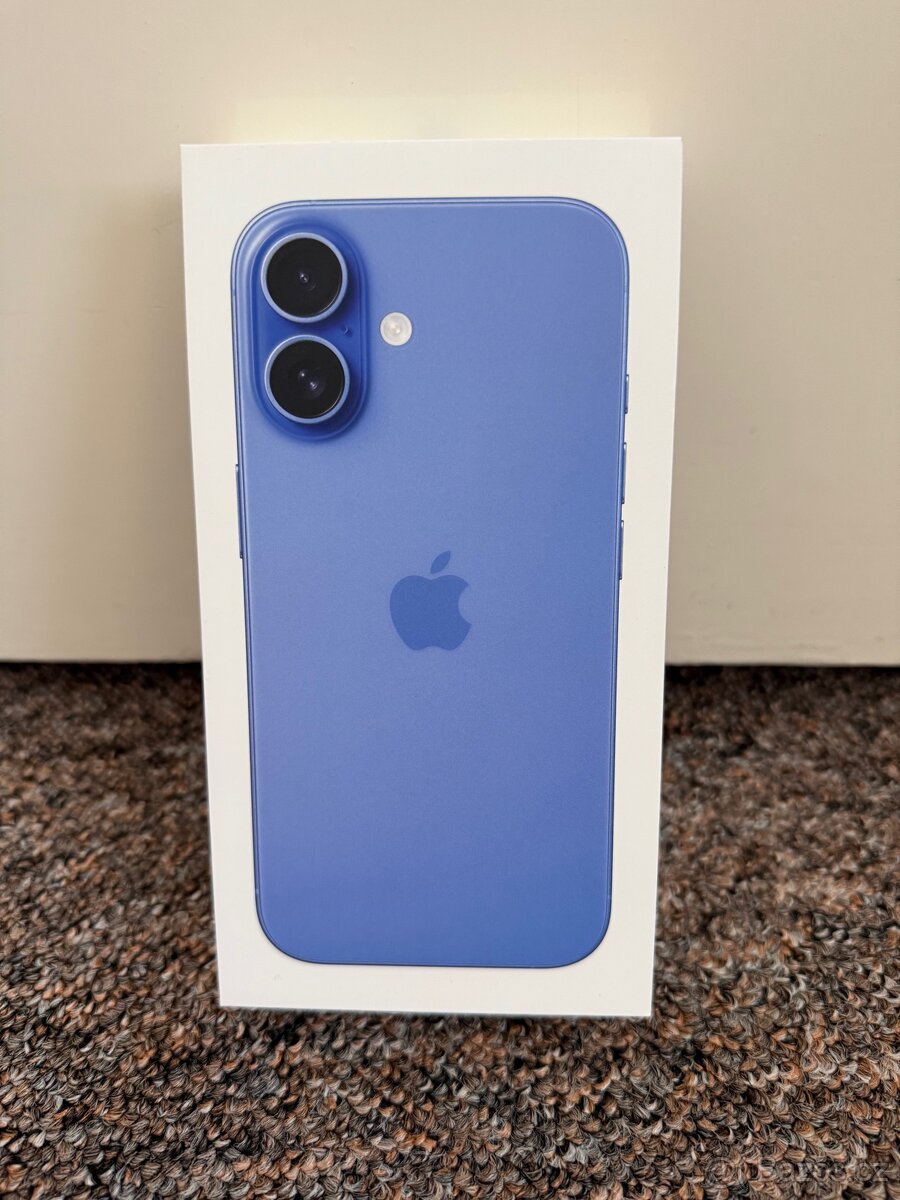 Apple iPhone 16 128gb Ultramarine. 2r zaruka T-Mobile