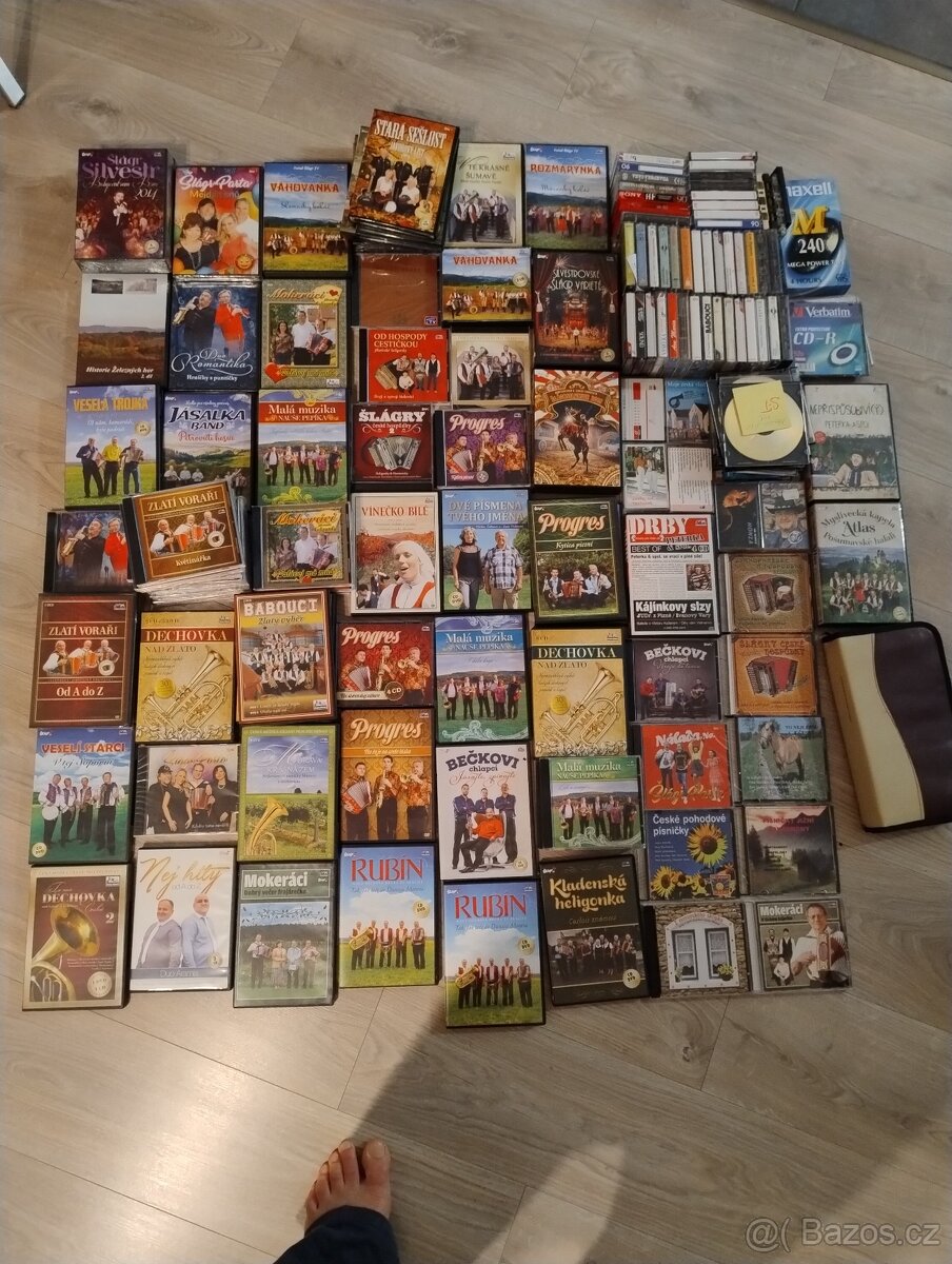 CD a DVD šlagr