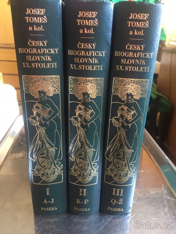 Prodám knihy Český biografický slovník 20.století.
