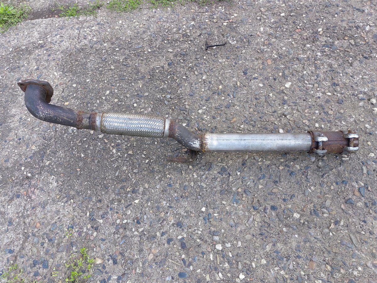 Výfukové potrubí 1.9 TDI náhrada místo katalyzátoru