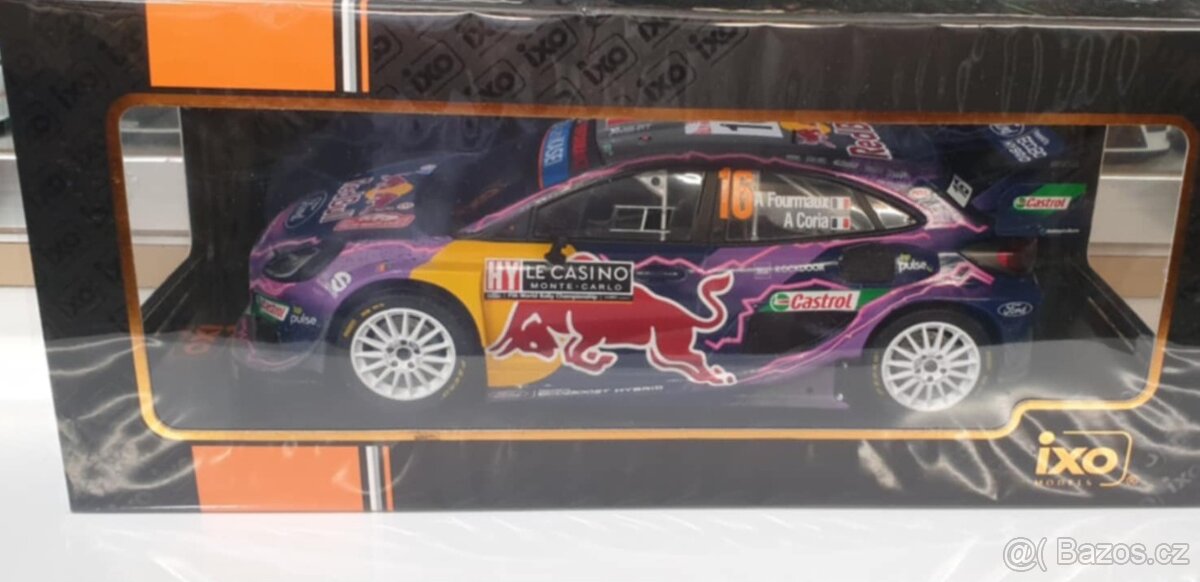 Ford Puma wrc 1:18 rally msport Adrien Fourmaux