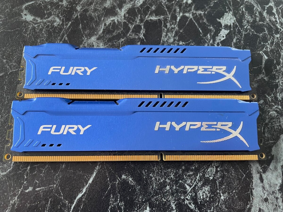 Kingston HyperX Fury 2x4GB DDR3 1600 HX316C10FK2/8