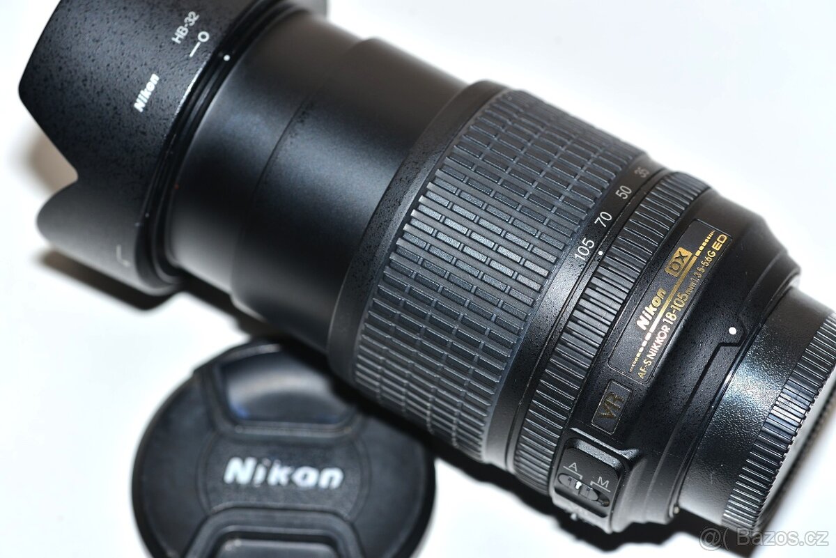 Nikon AF-S 18-105mm f/3,5-5,6G DX ED VR Nikkor
