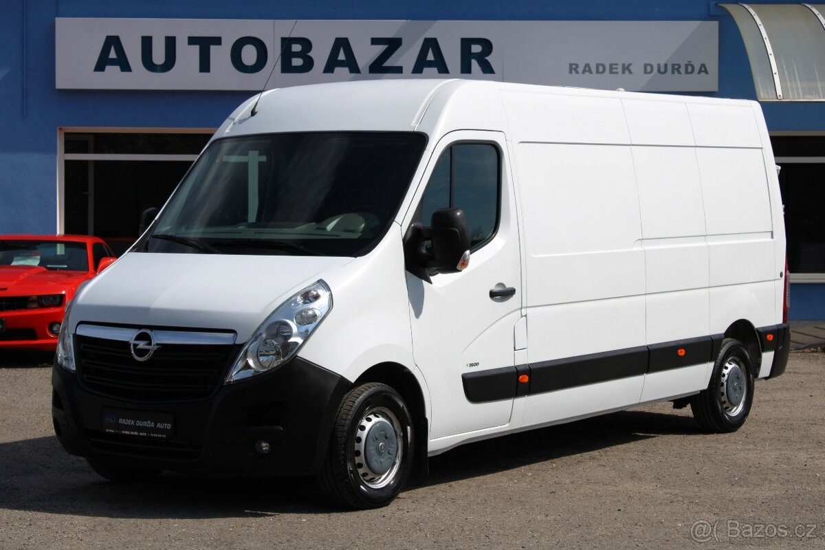 Opel Movano 2,3 CDTI 1.MAJ,L3H2,DPH,TAŽNÉ,2016
