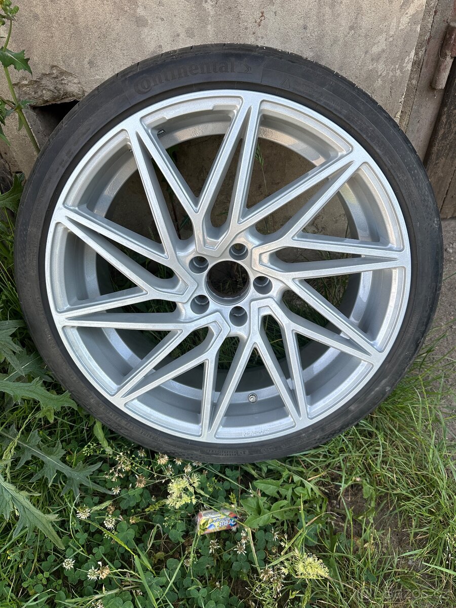 Keskin 20” ALU kola 5x112 + nové pneu – TOP stav
