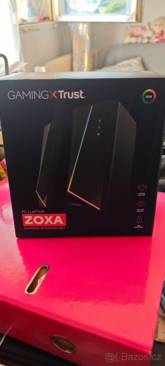Prodám reproduktory GXT609 ZOXA RGB LED Gaming Speaker Set