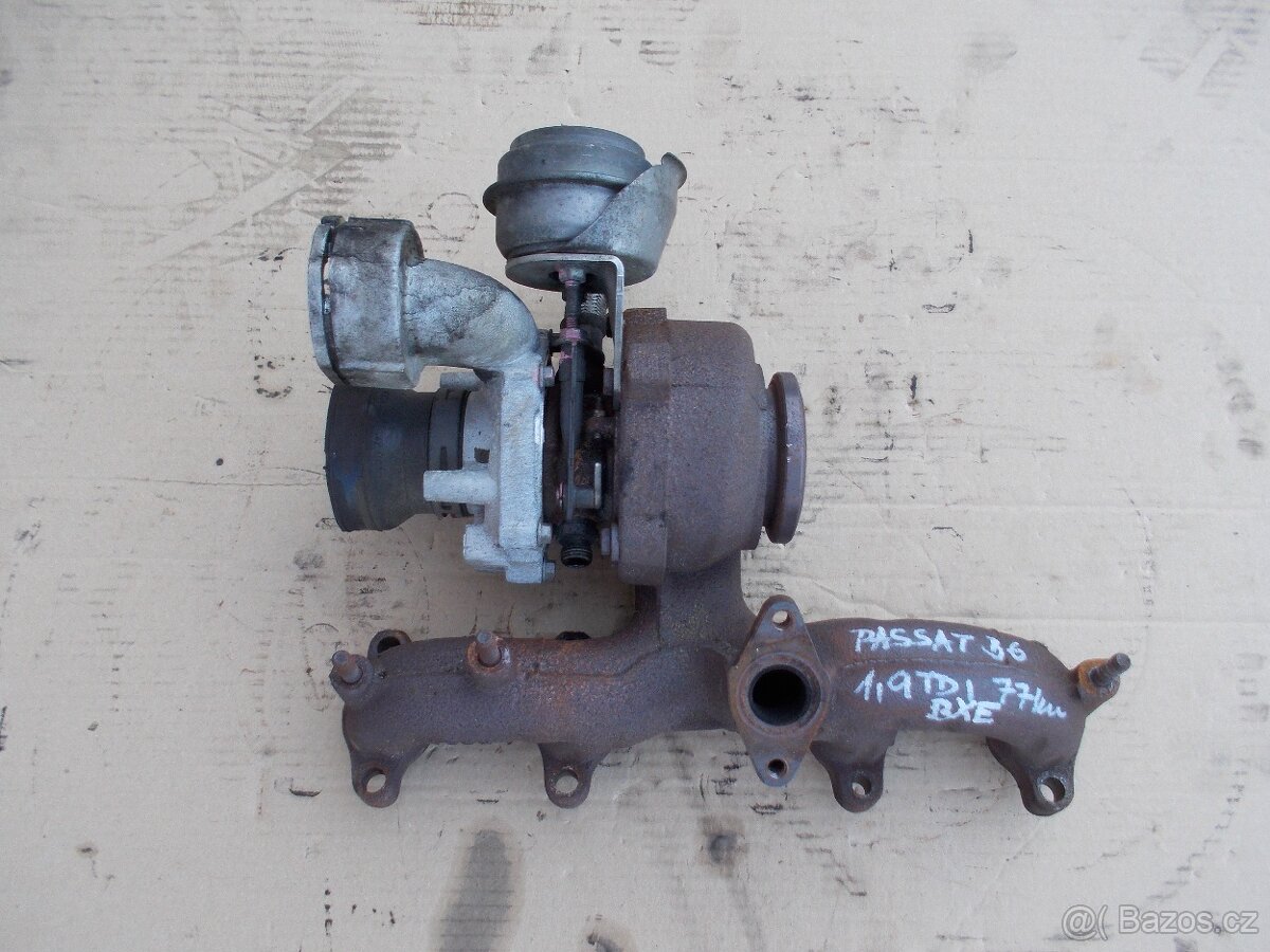 Turbo VW, Škoda 1.9TDI 77kw BXE, BJB, BKC