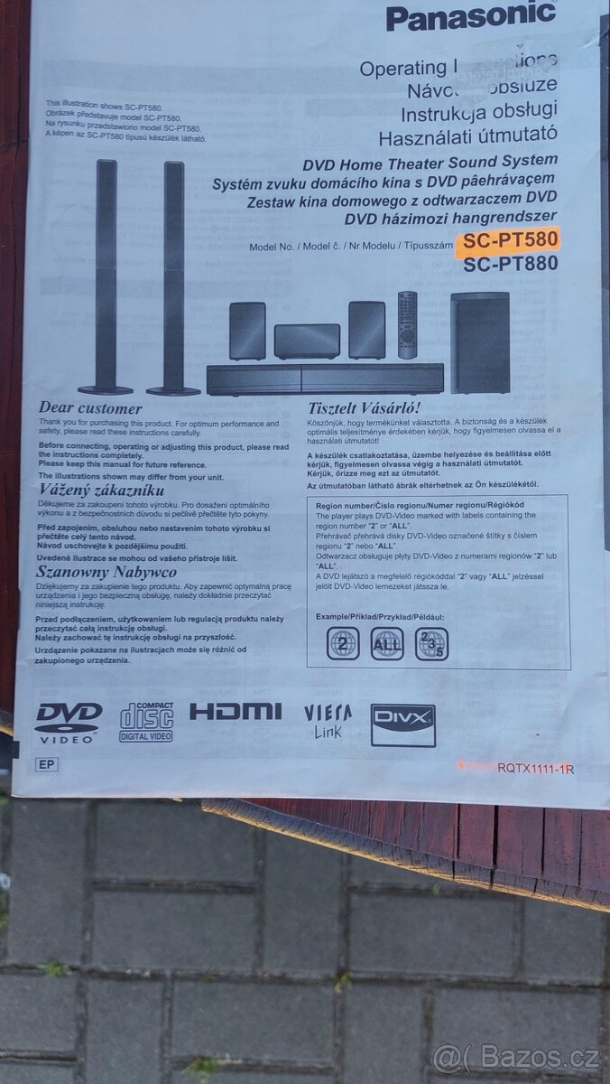 Prodám domácí kino