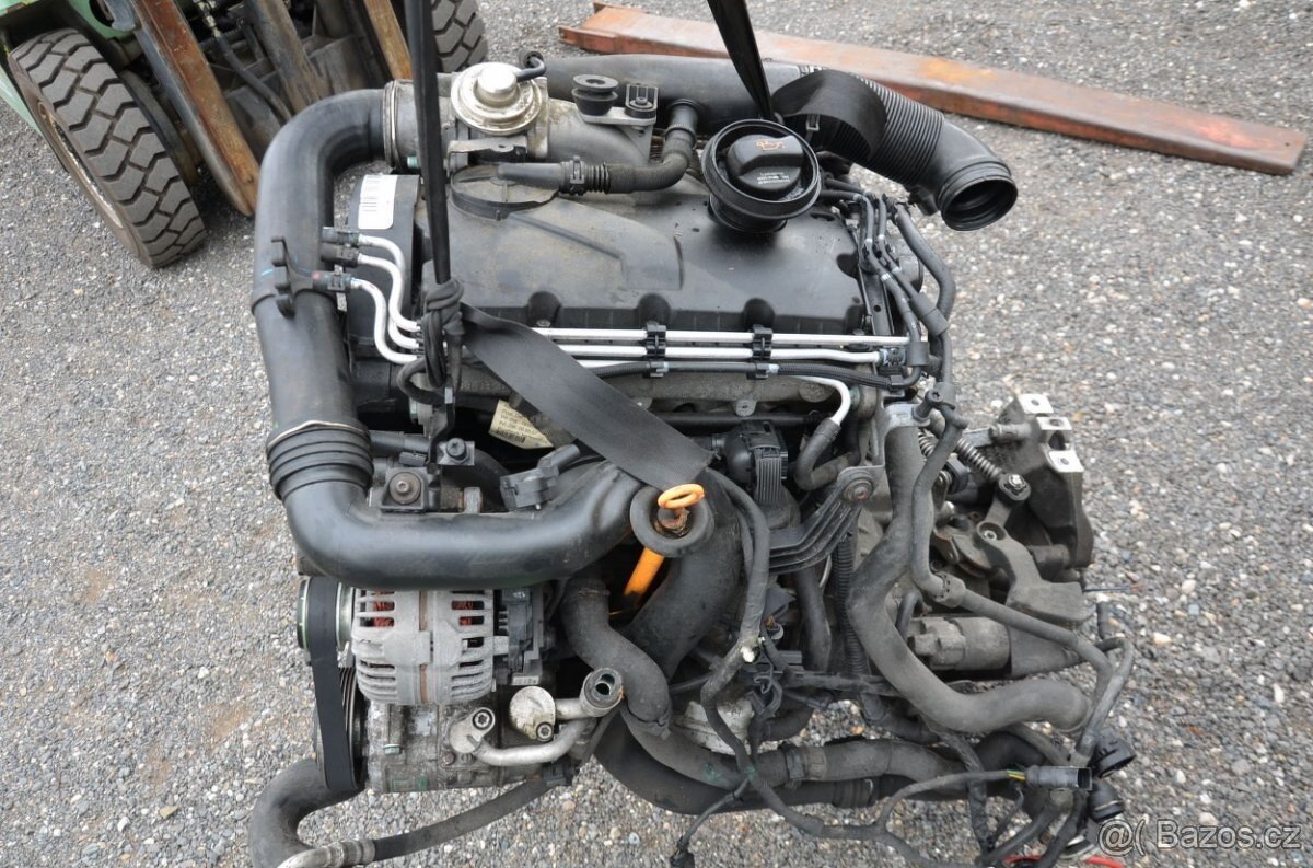 MOTOR 1,9TDI 77KW BXE-BKC-BJB KOMPLETNI 13000KC