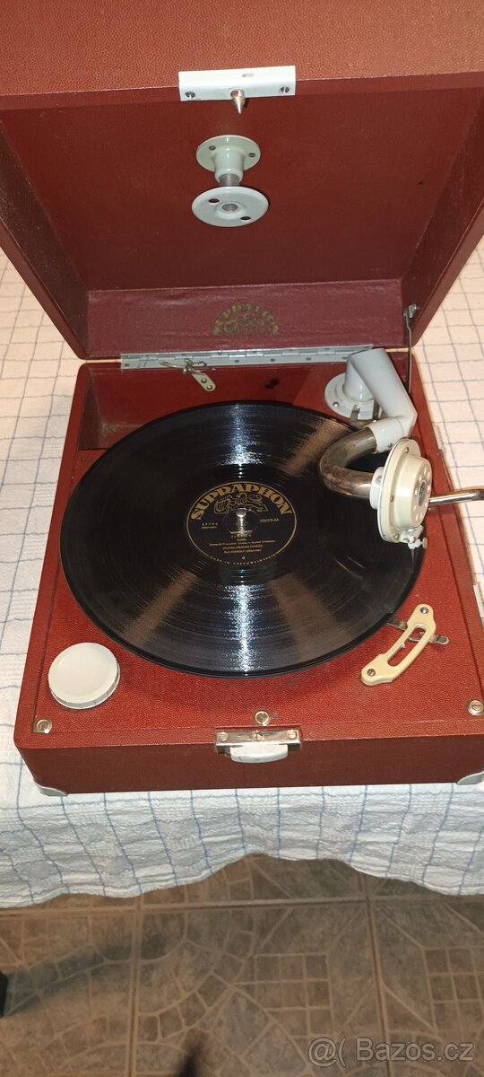Retro gramofon.