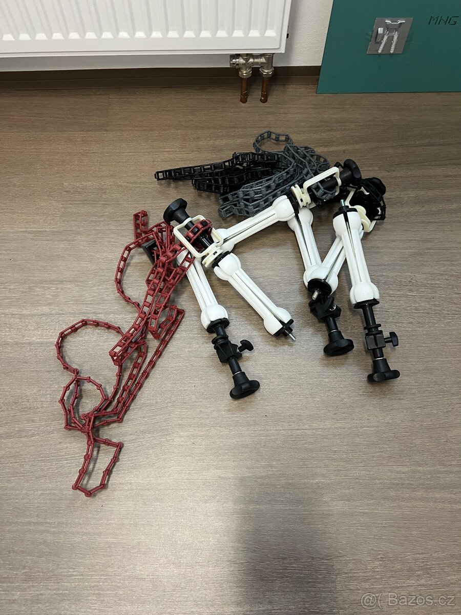 Manfrotto Expan Set trny a držák pro pozadí s řetězem 3 ks