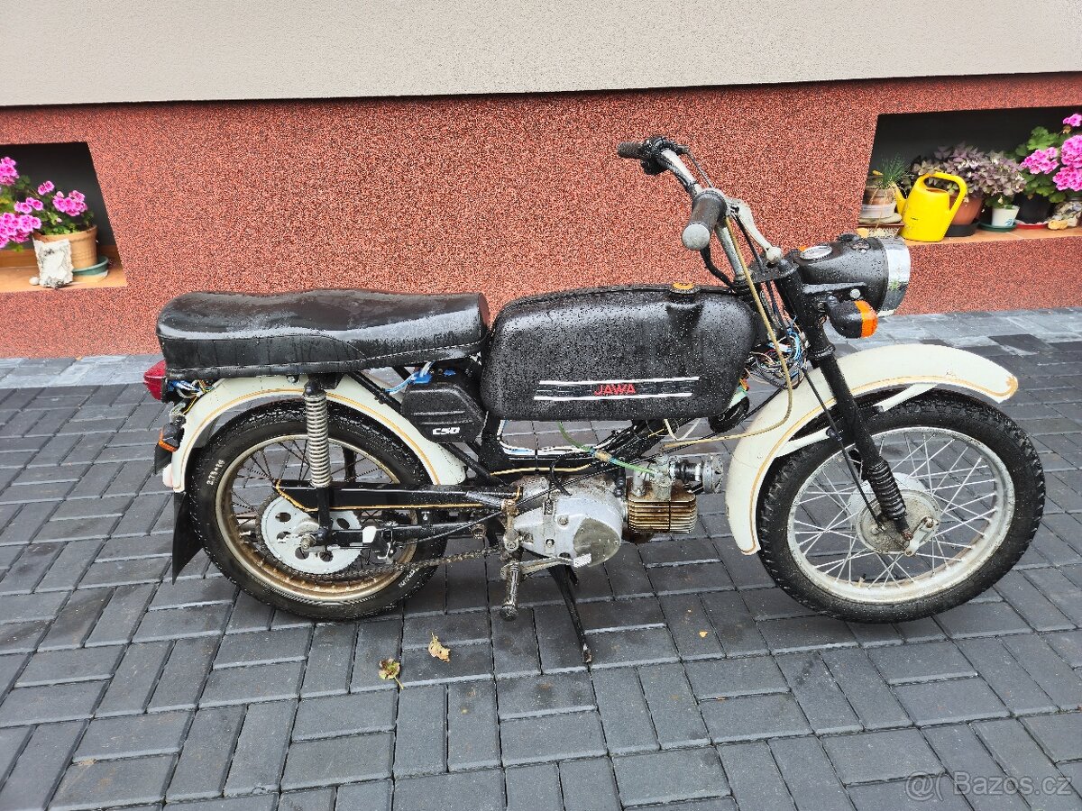 Jawa 23 Mustang bez TP, černý s blinkry 4.