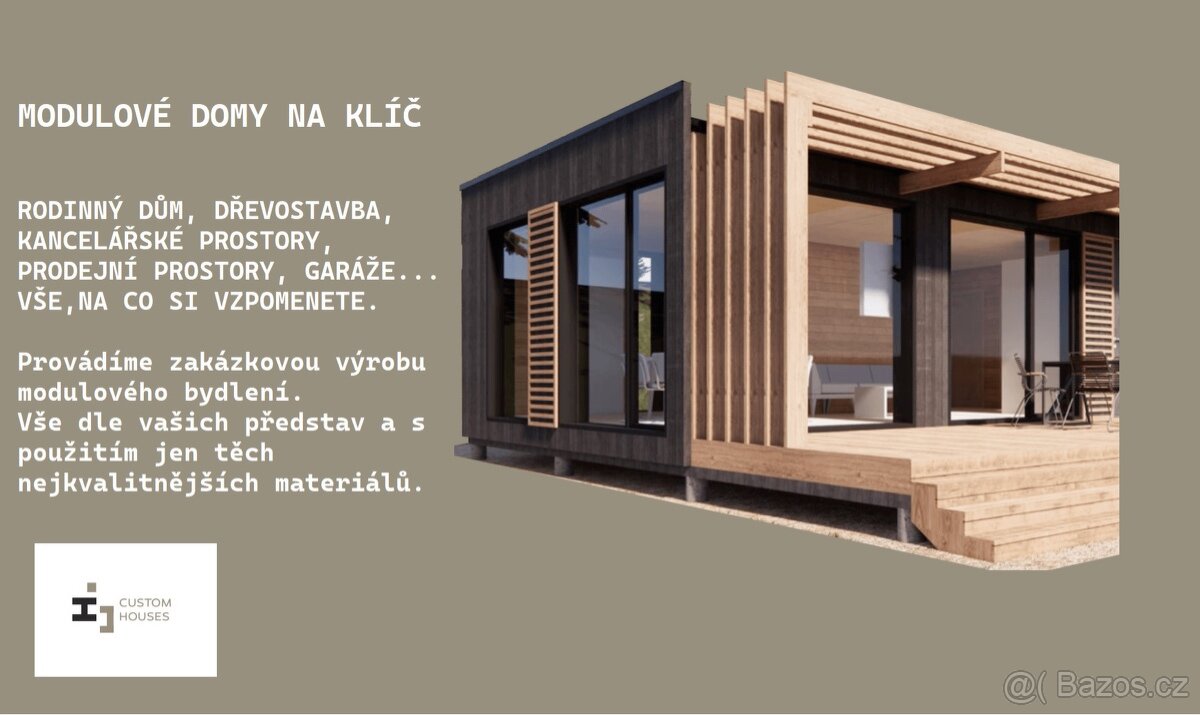 MODULOVÉ DOMY NA KLÍČ