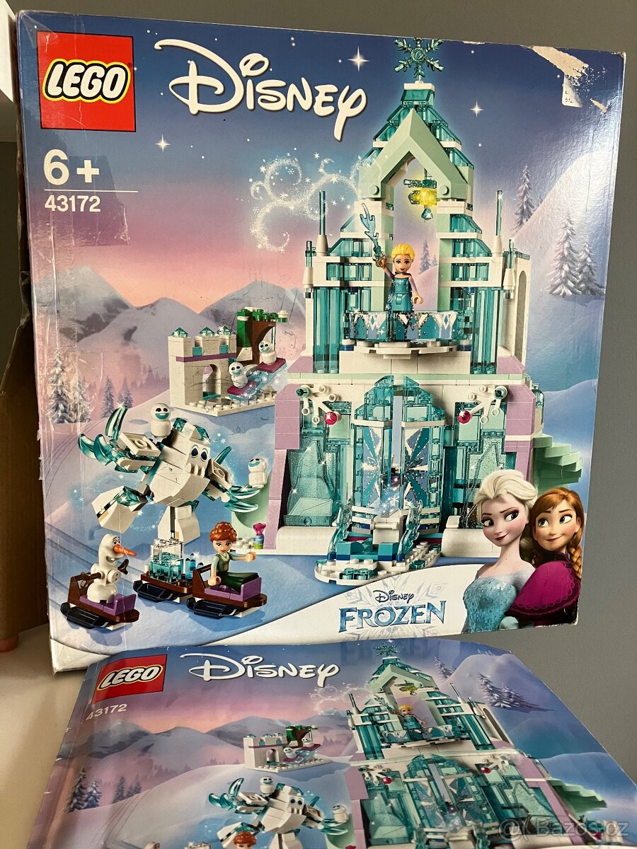 LEGO® Disney 43172 Elsa a její kouzelný ledový palác