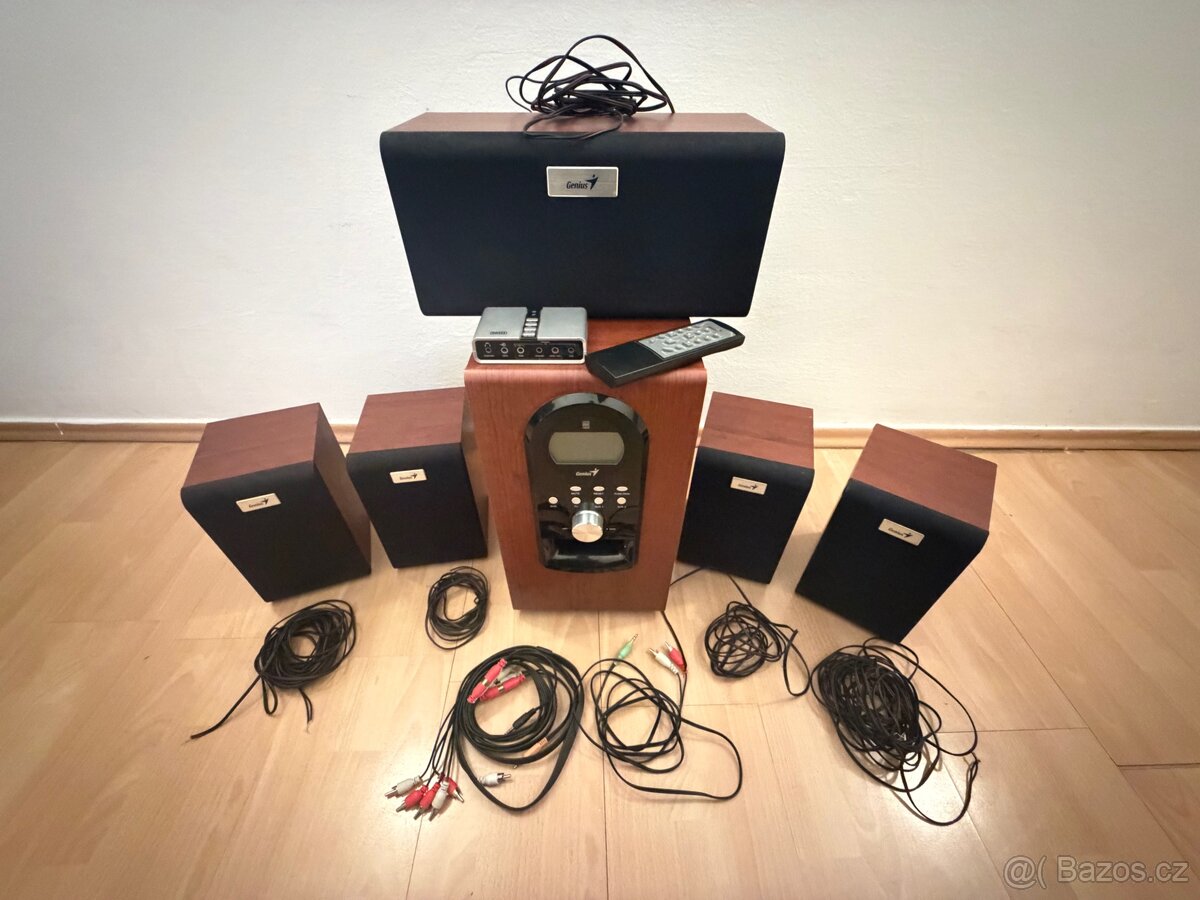 Genius SW-HF 5.1 6000 – plně funkční 5.1 domácí kino