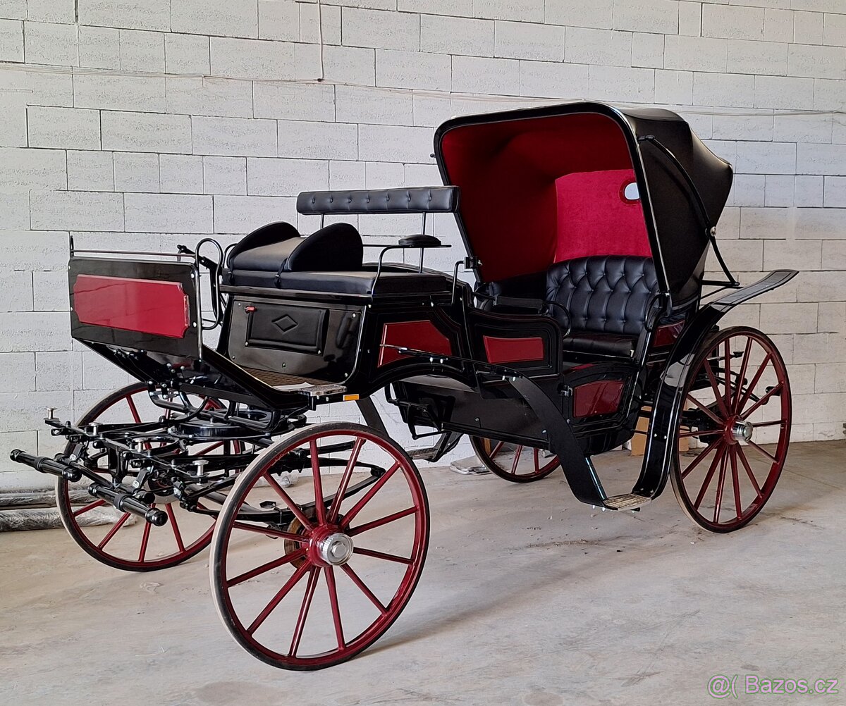 NOVÝ konský koč-kočiar-brička