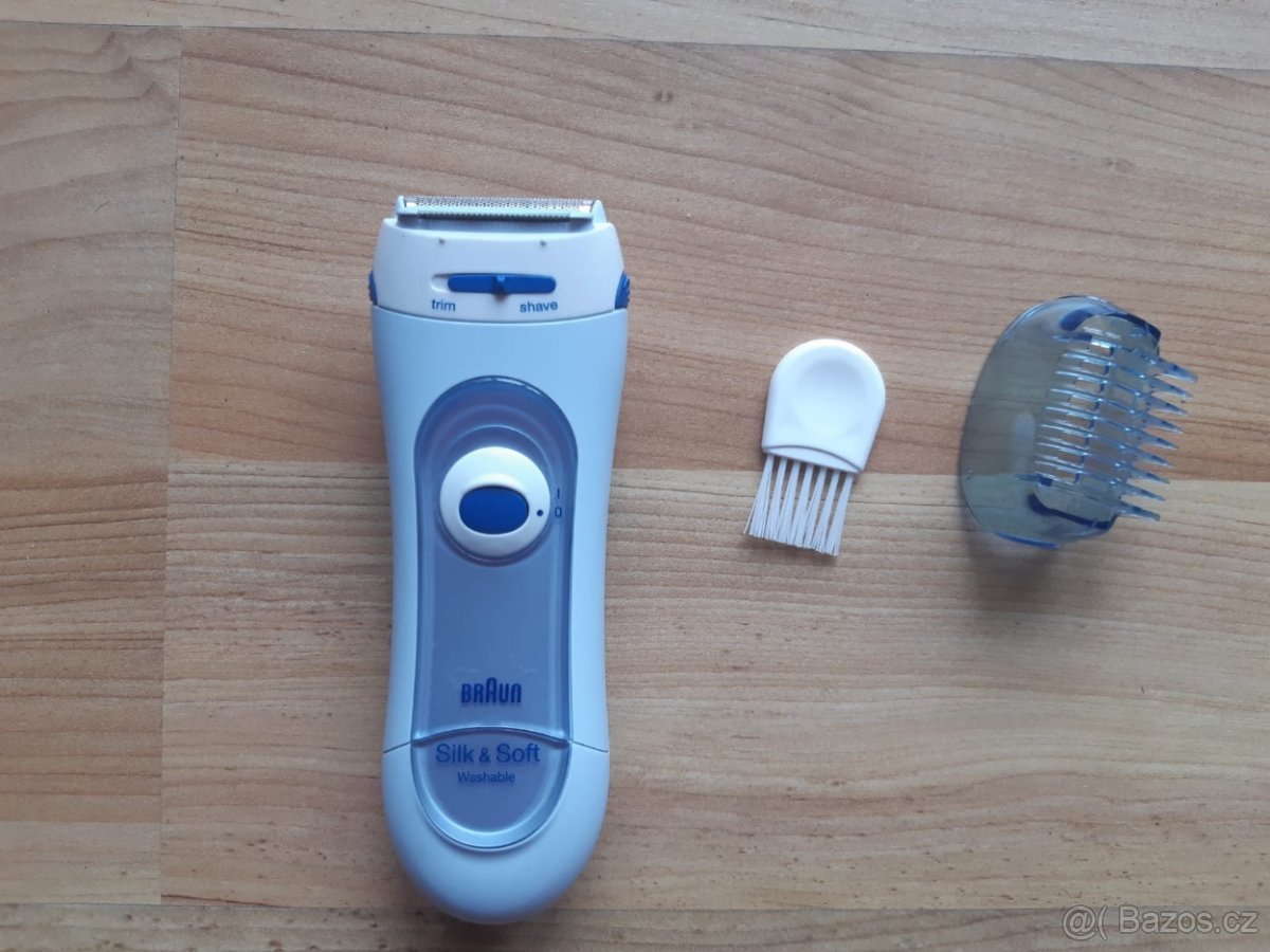 Depilační strojek Braun, Silk&soft