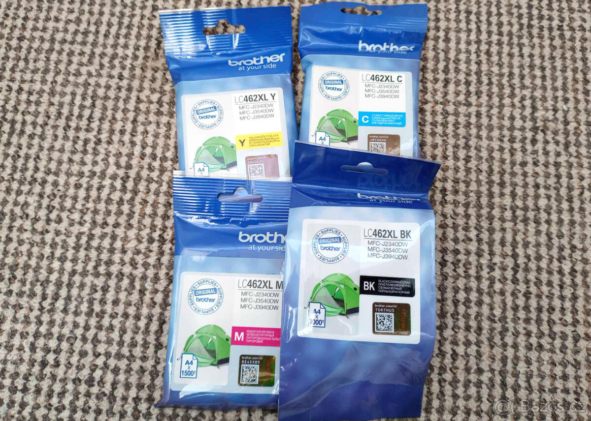 Sada cartridge Brother LC462 XL