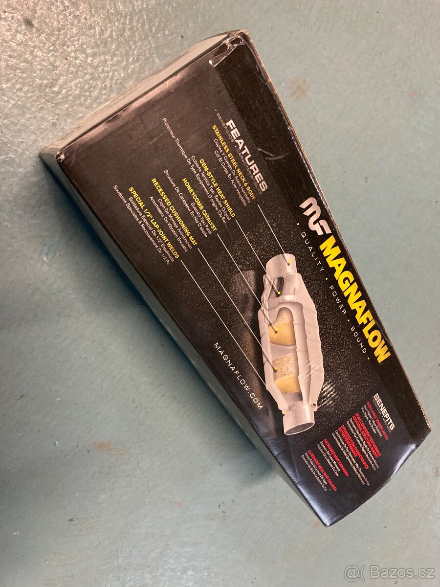 Magna Flow katalyzátor 3” inch 75mm nerez Sport turbo