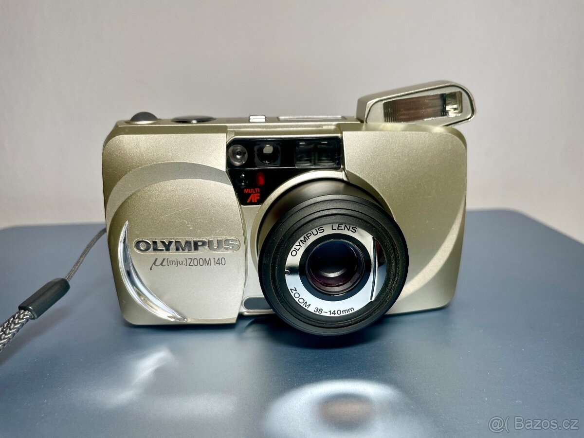 Olympus mju 140 zoom analog na kinofilm 35mm