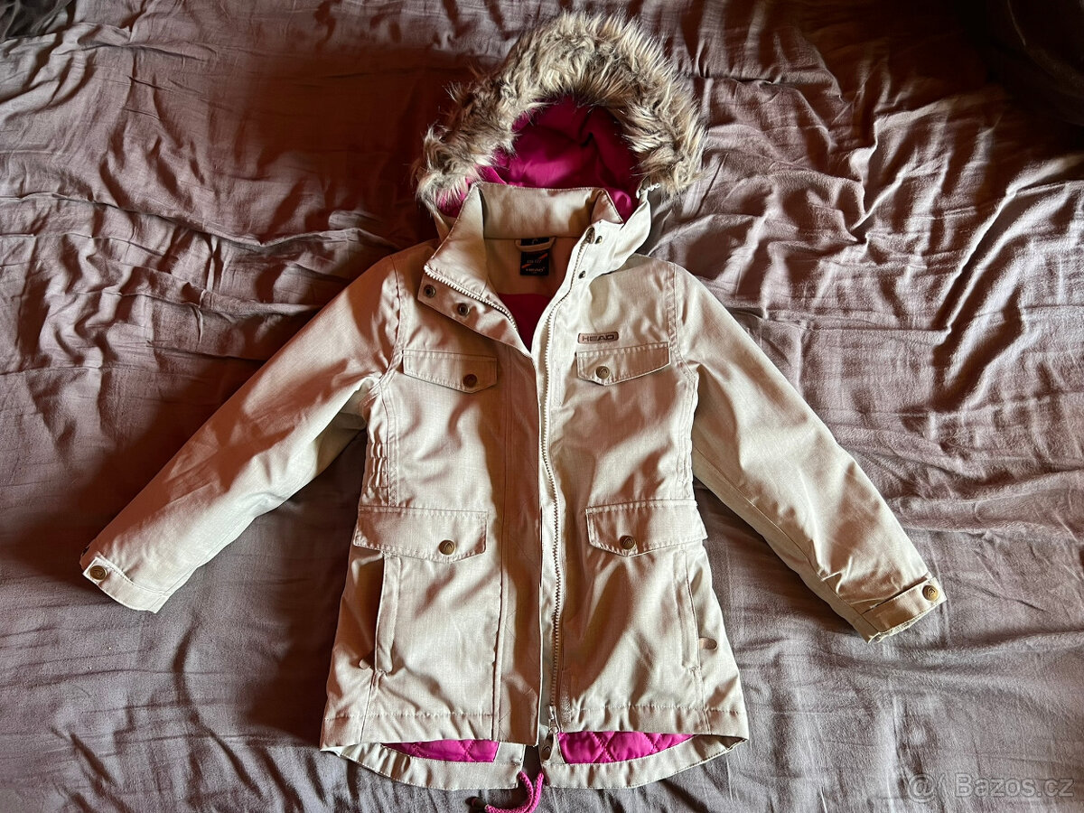 Dívčí zimní bunda head 116-122