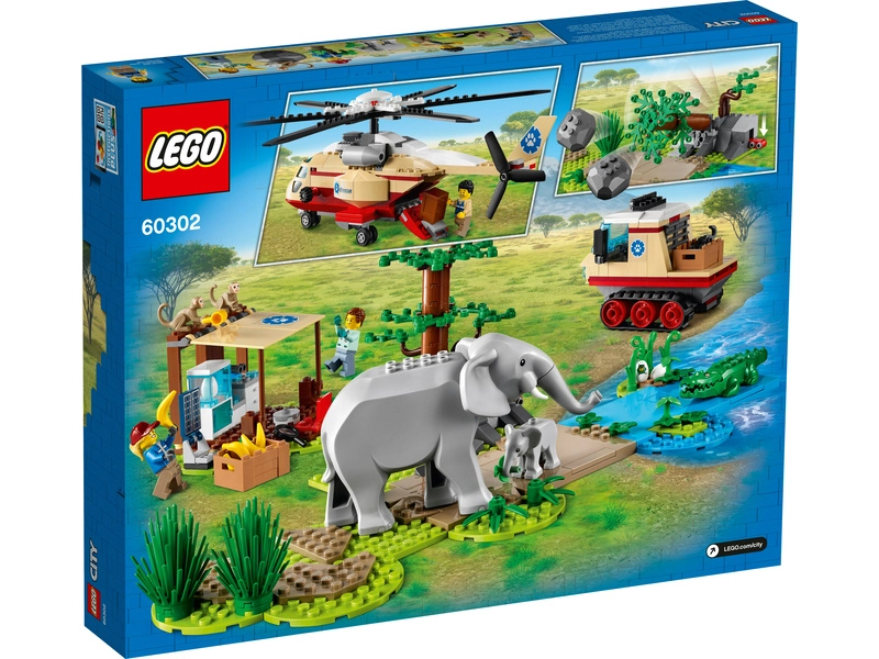 LEGO City 60302 – Záchranná operace v divočině