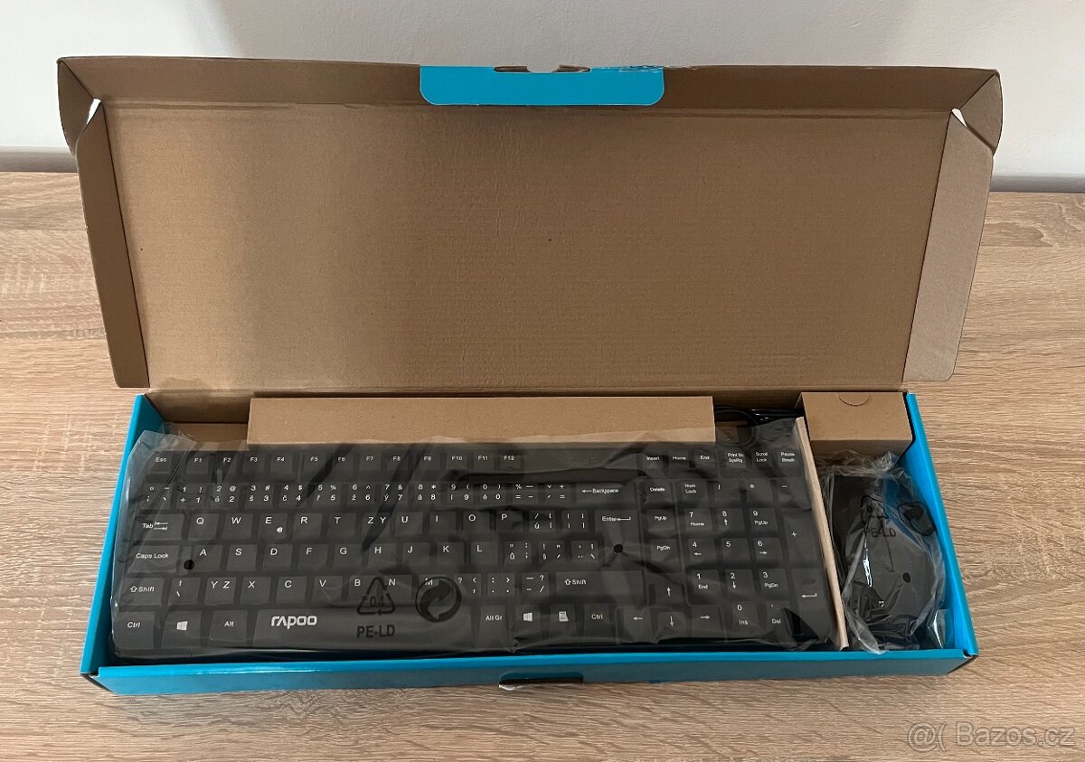 Drátová Klavesnice/Myš RAPOO