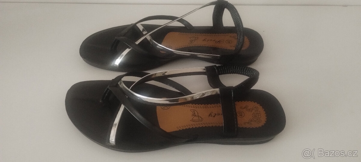 krásné dámské letní sandálky - set