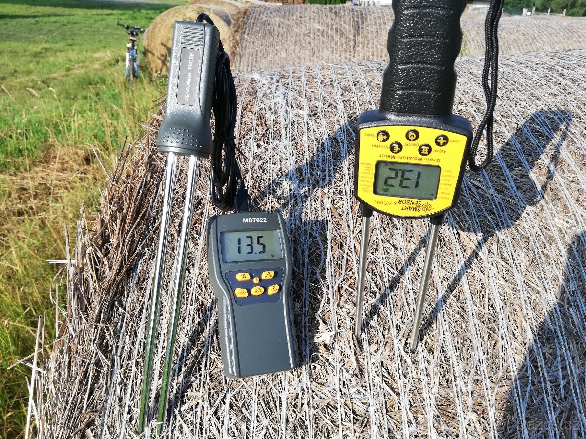 Vlhkoměr na výrobu dřevěných briket ,pelet