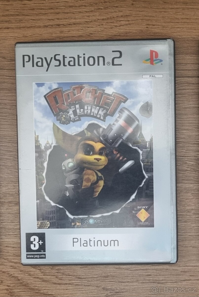 Hry ps2. Crash oh the titans. Ratchet clank 1 a 3.