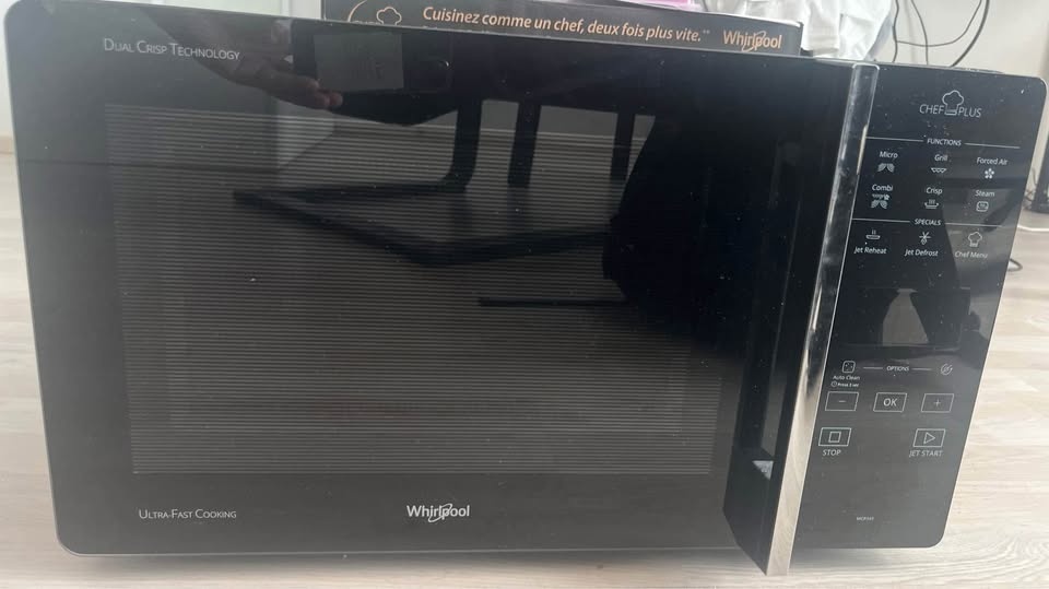 Mikrovlnná trouba Whirlpool MCP 349 BL černá
