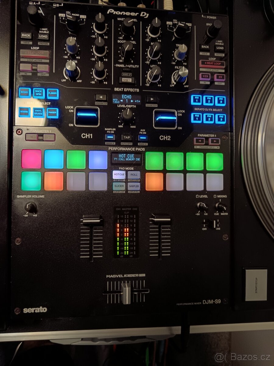 Profi 2-kanál DJ mix Pioneer DJM S9