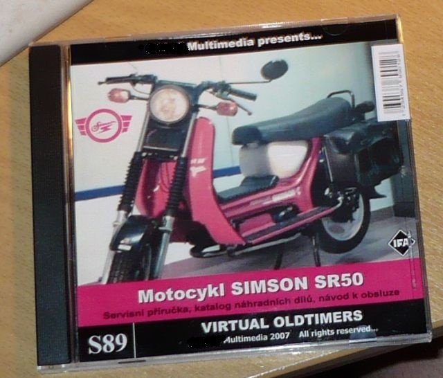 CD-SIMSON SR50 Skůtr