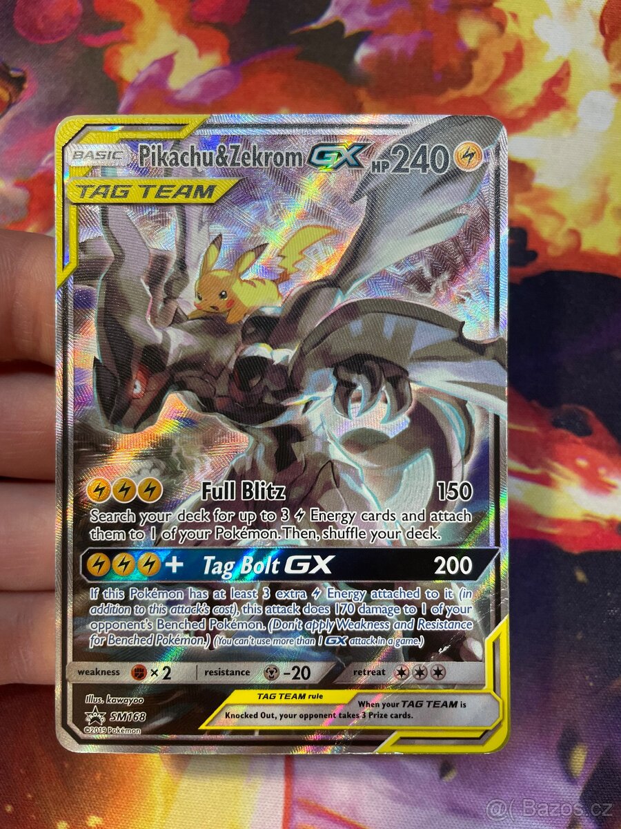 Pikachu&Zekrom GX (tag team PROMO)