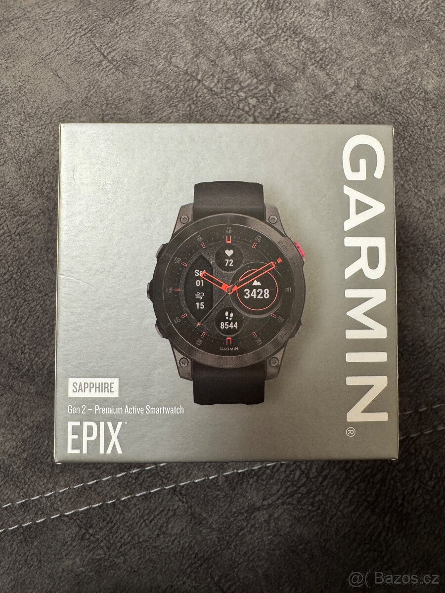 Garmin epix 2. Gen Sapphire, Titan Black, Amoled 47mm