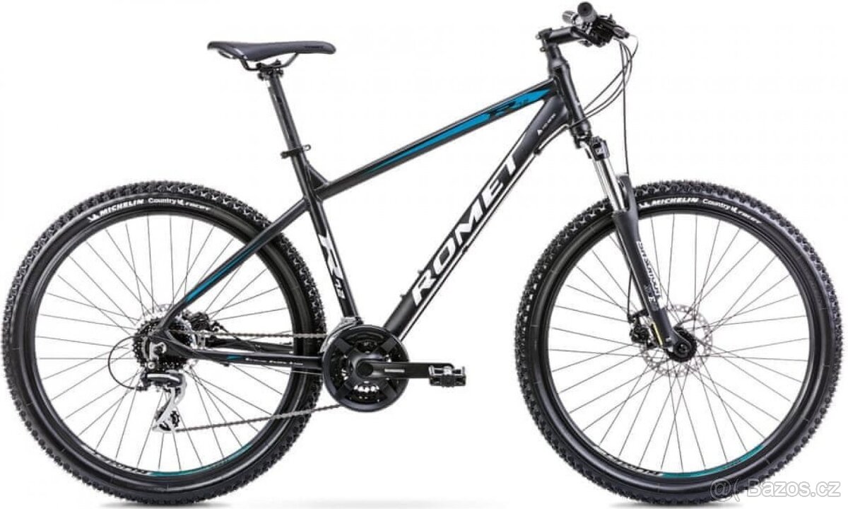Nové horské kolo Romet Rambler Full Disc R7.2 27,5“ 17", 19