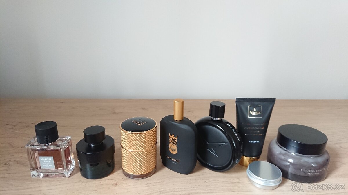 Parfumy Guerlain, Halloween, Dunhill, Mauboussin, Gisada