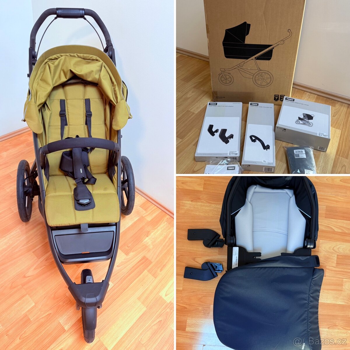 NOVÝ Thule Urban Glide 3 - Maxi set vč adapteru