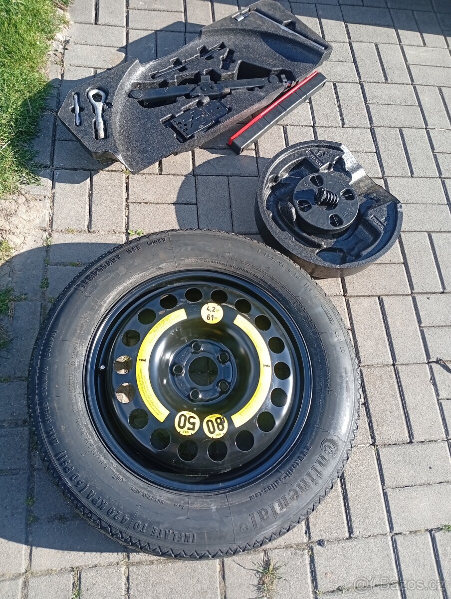 MERCEDES ML W164, GL X164 REZERVA S ORIG. NÁŘADÍM