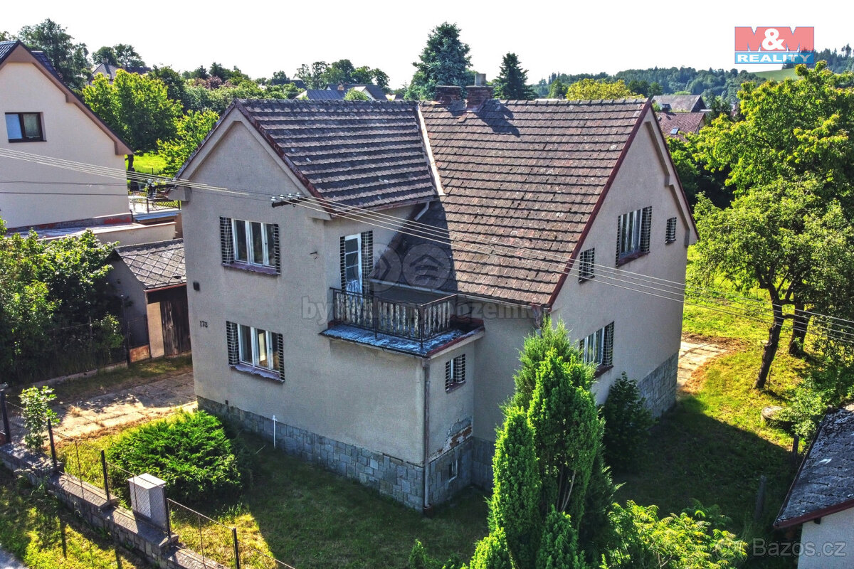 Prodej rodinného domu 5+2 v Pohledu u Havlíčkova Brodu