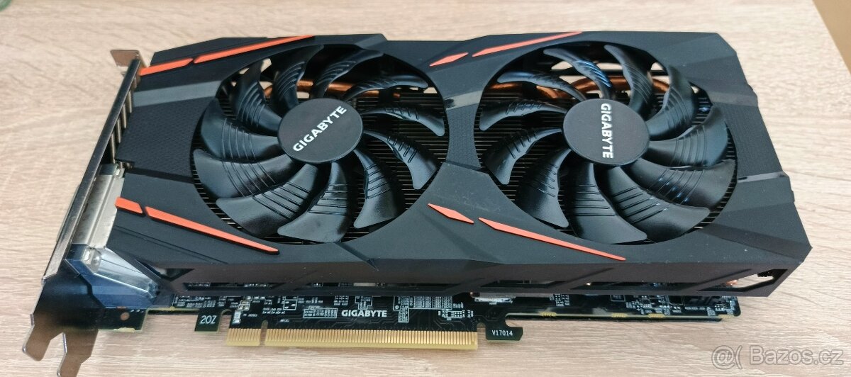 Grafická karta Radeon RX 570 4GB.