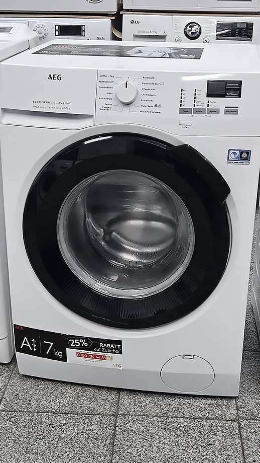 Automatická pračka AEG (ELECTROLUX), display, inverter