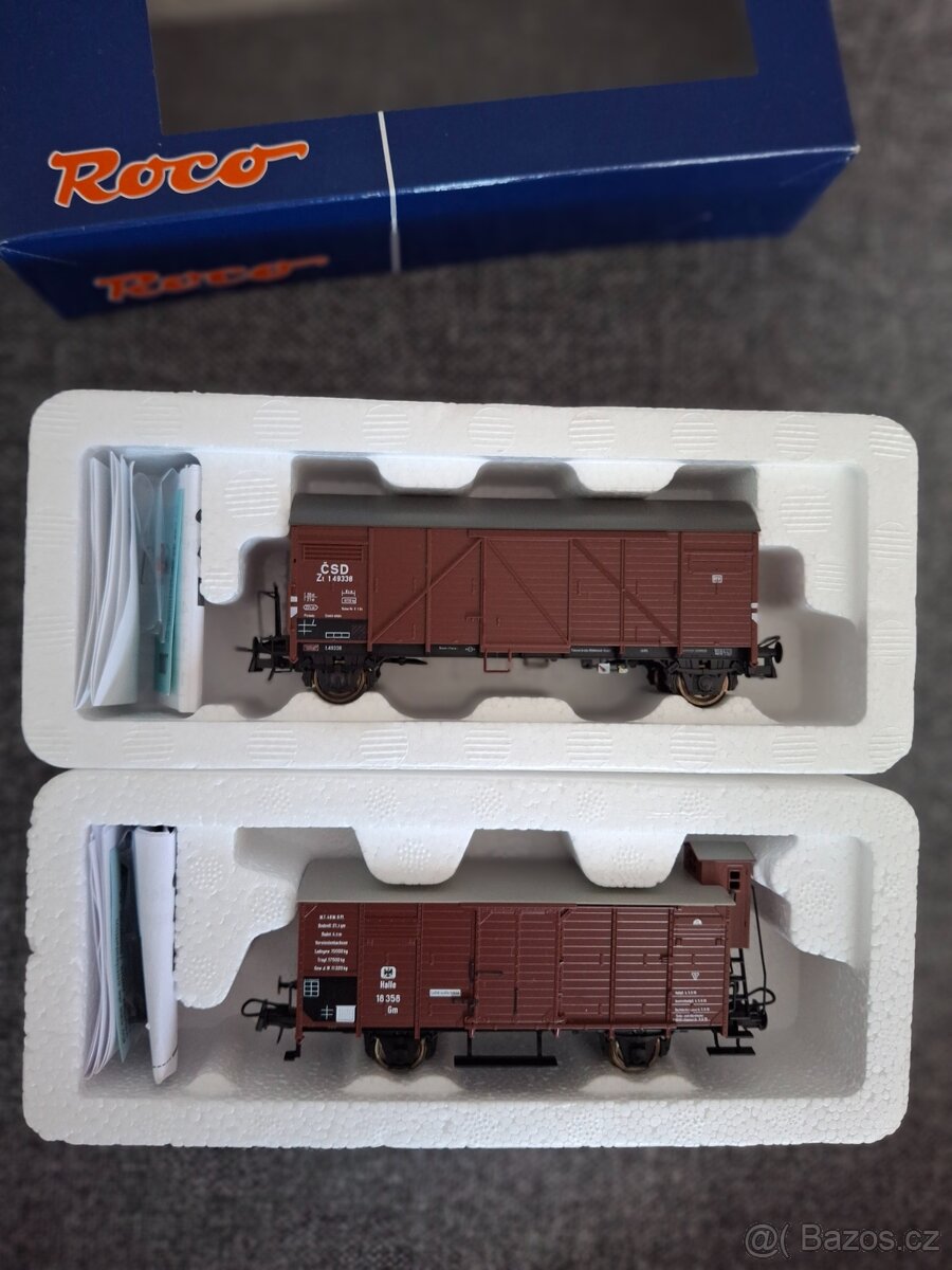 Modely vláčků a vagónů Roco 66218 , 66244